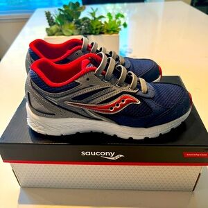 Saucony Kids Cohesion 14 LTT Sneaker Boy Shoes-Size 2